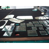 Образцы работы оборудования по резке стекла